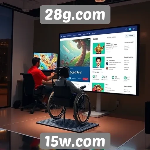 Acessibilidade e interface do usuário em 28g.com