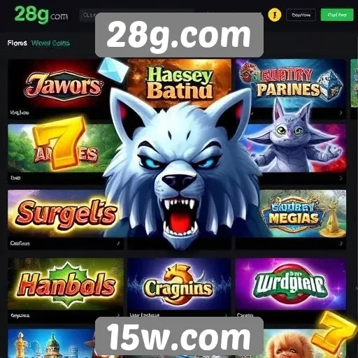 Jogos populares disponíveis no site 28g.com